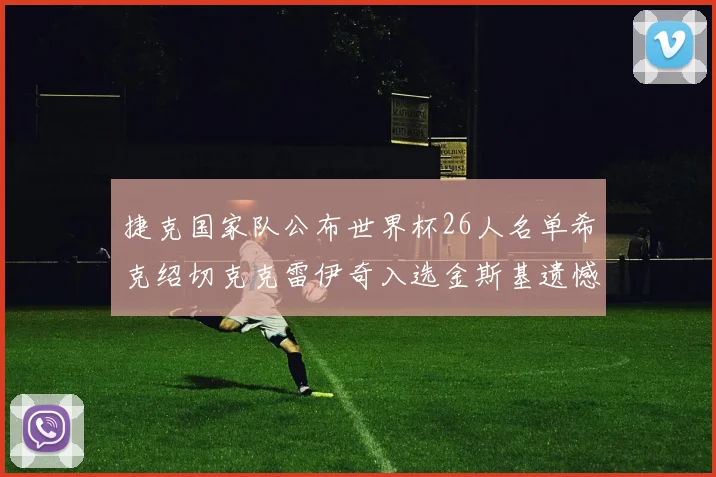 捷克国家队公布世界杯26人名单希克绍切克克雷伊奇入选金斯基遗憾落选